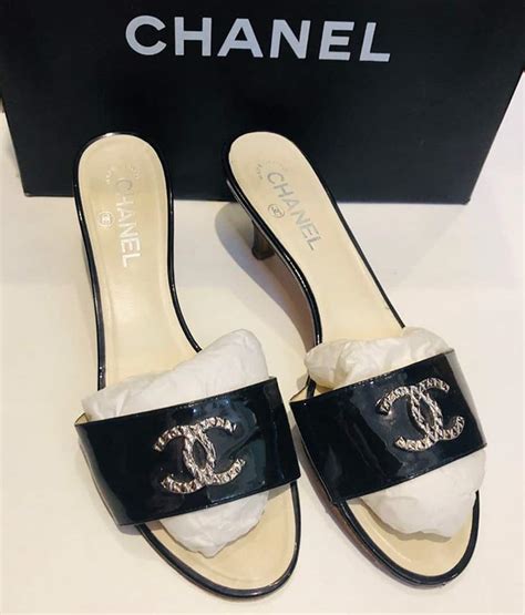 chanel vintage mules|chanel shoes for women.